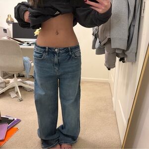 Flying Monkey Light Blue Flare Jeans